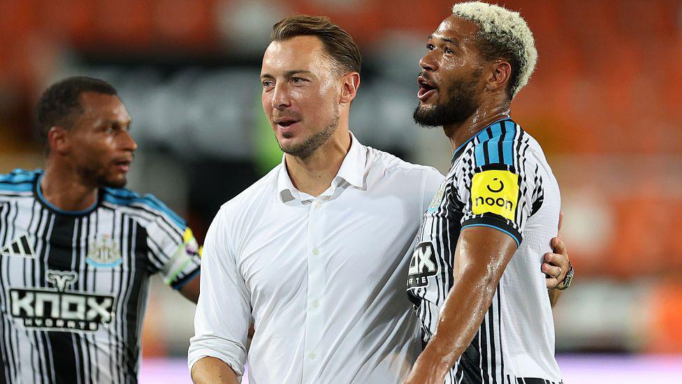 Matthias Jaissle and Joelinton