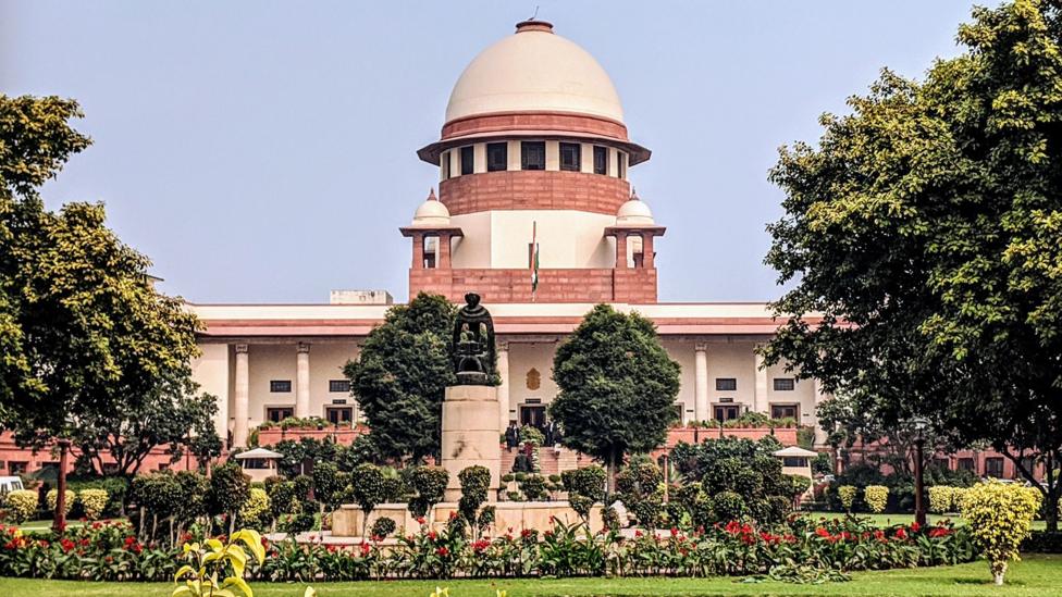 Indian Supreme Court building in New Delhi