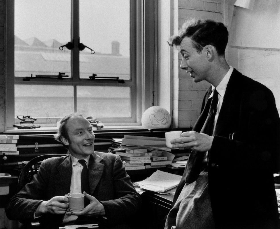 Francis Crick and James Watson at Cambridge