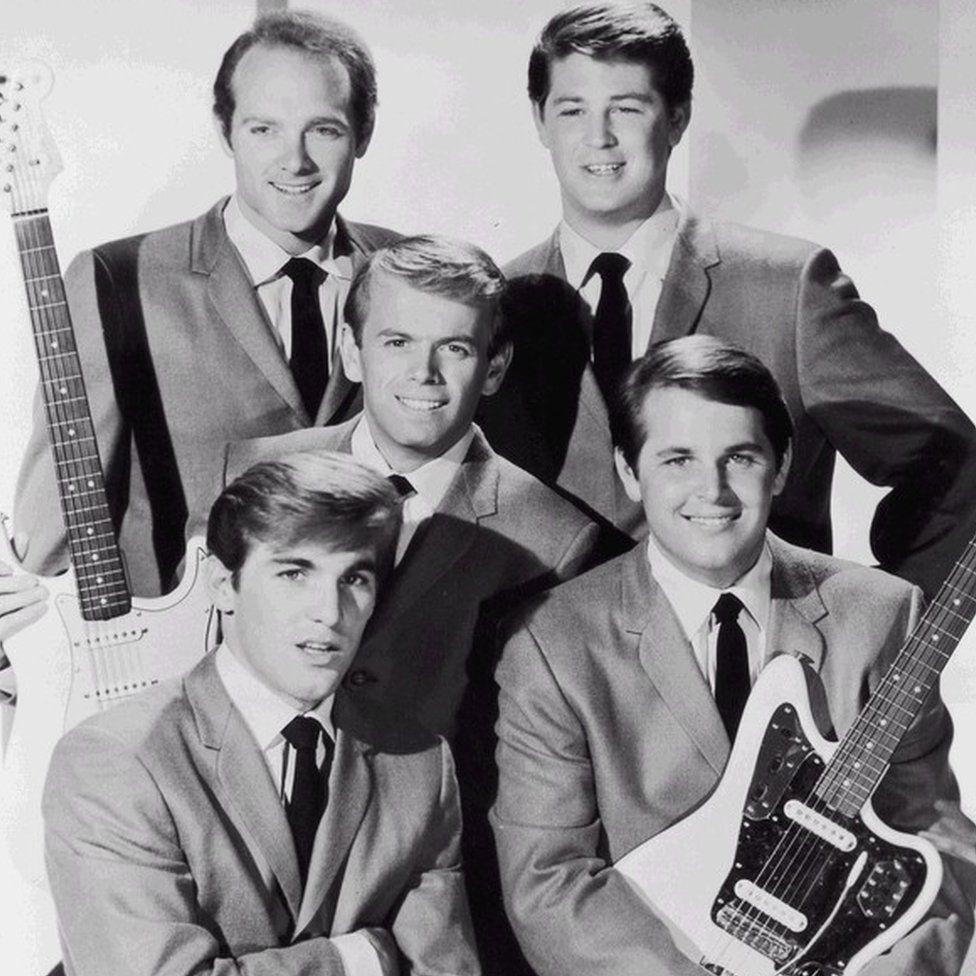 The Beach Boys in 1962
