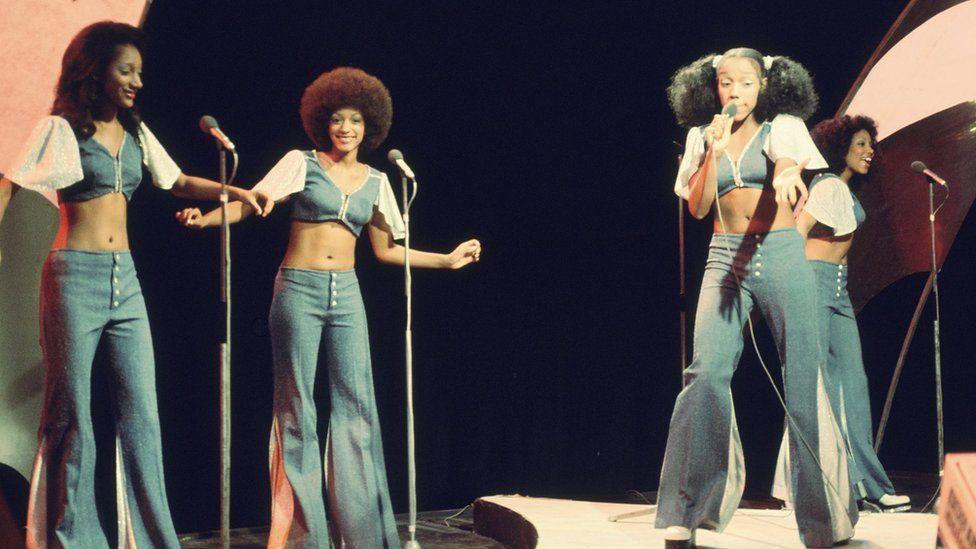 Sister Sledge performing on Top of the Pops