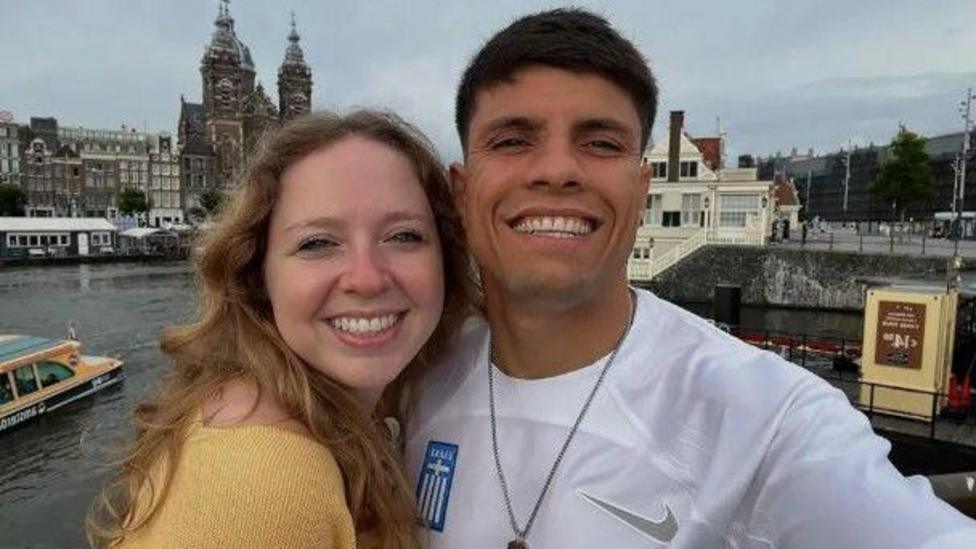 Boxer charged with killing aid worker in Athens after his wife gave police 'key' details