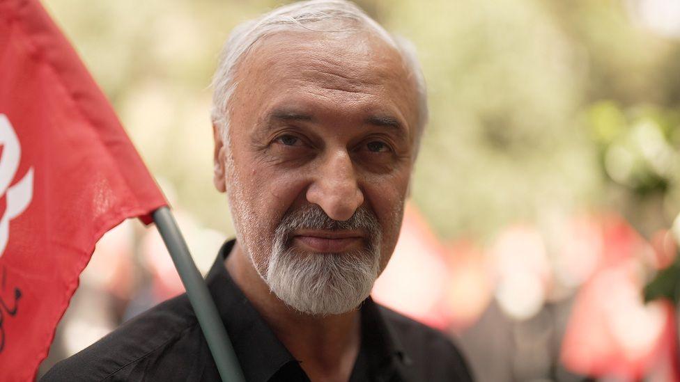 Mojtaba, a grey-haired mourner at Ayatollah Ali Khamenei's funeral in Tehran