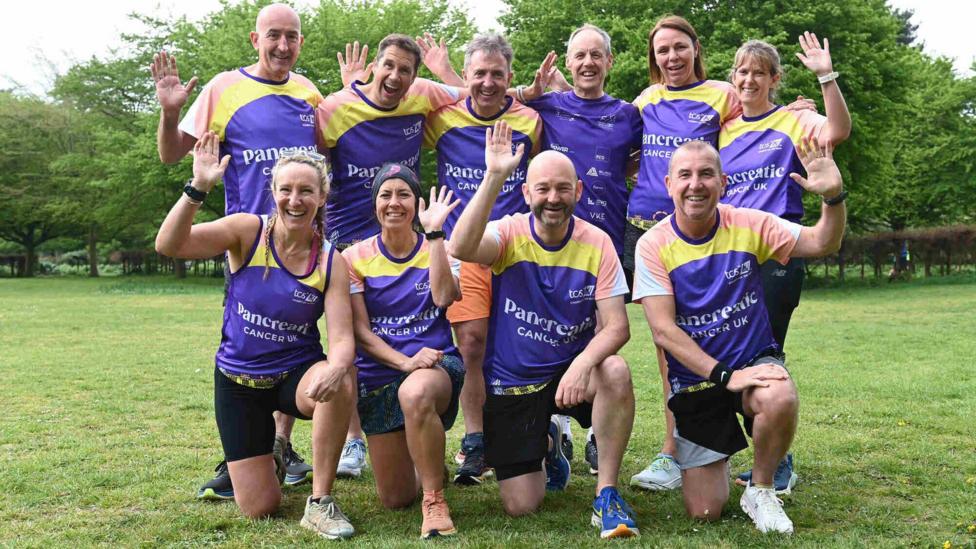 Test tube rack runners set Guinness World Record at London Marathon ...
