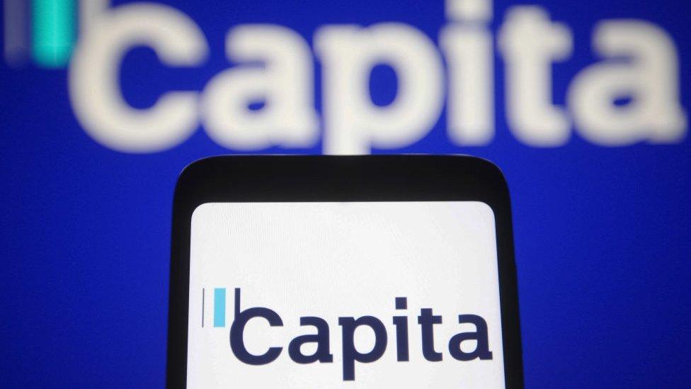 A stock image of the Capita logo