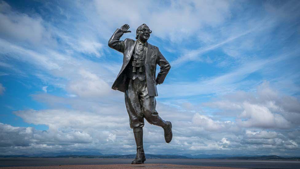 The Eric Morecambe statue