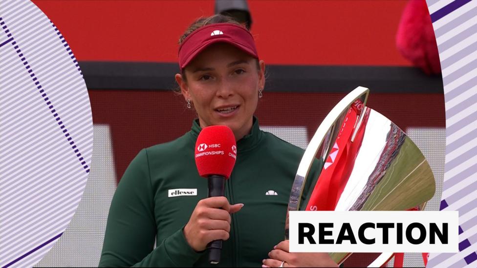 Vekic Thanks Trailblazers After Queen's Club Title Win