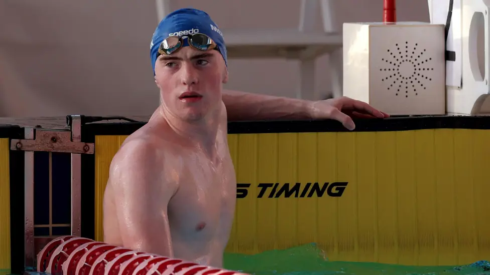 Sean McCann, hermano de Madeleine, nadará en los Juegos de la Commonwealth.