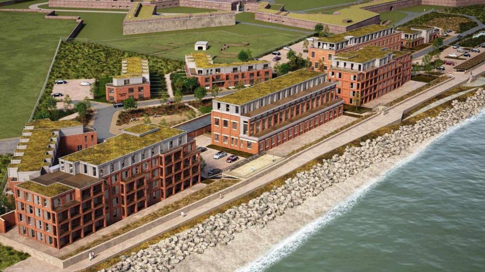 134 homes approved in Portsmouth despite backlash from residents - BBC News