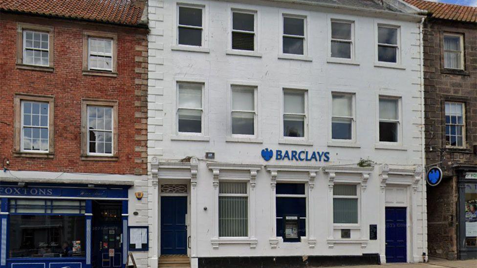 Barclays bank in Berwick