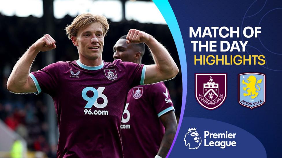 Burnley end losing streak with draw against Villa