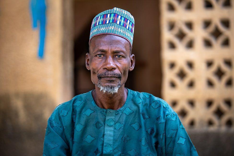 Adam Goni, the chair of Borno State's Sorghum Farming Association