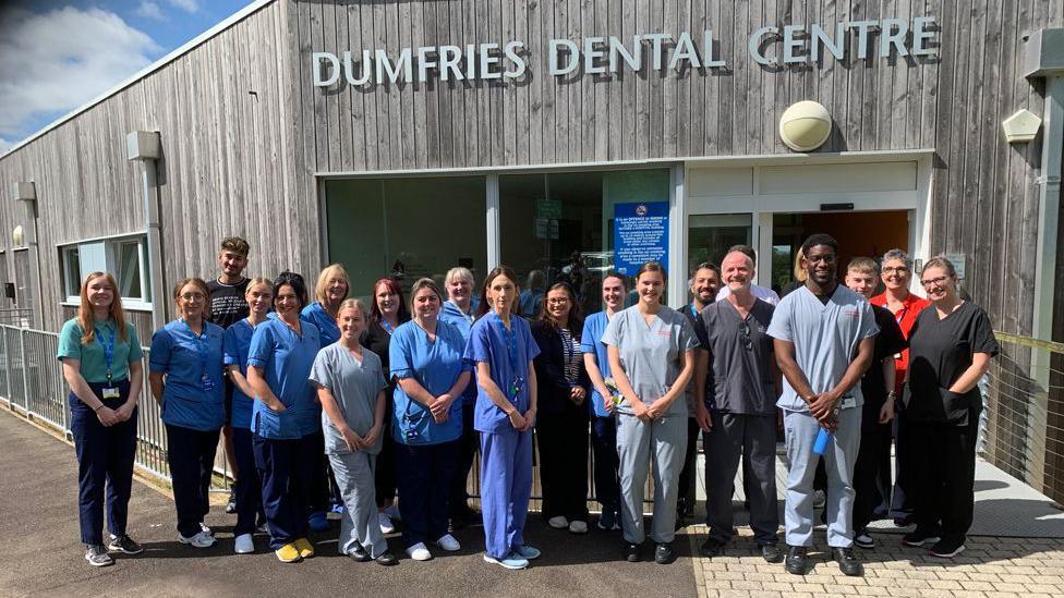 Group of dentists