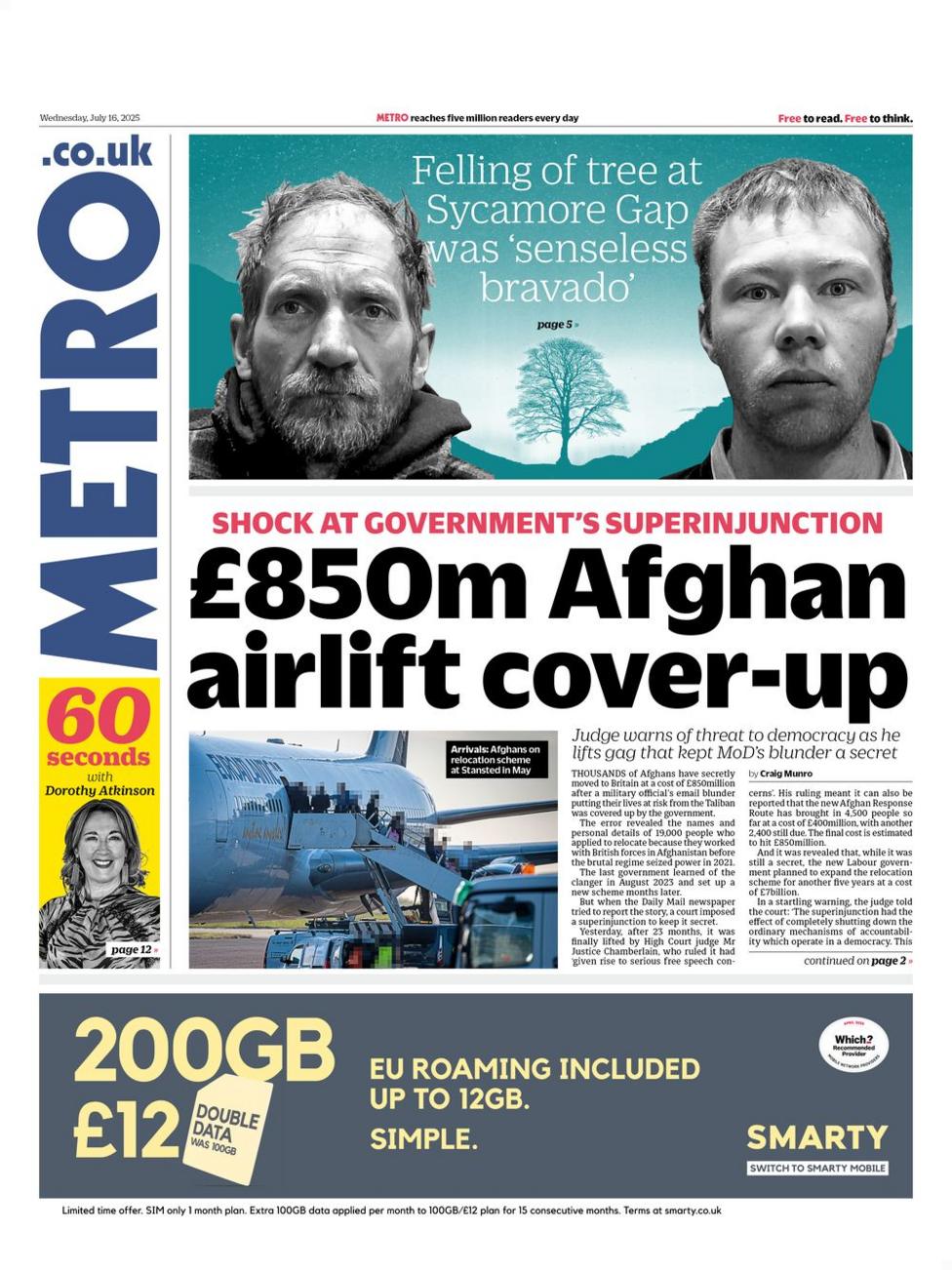 Scotland's papers Widow demands answers and Afghan leak 'cover up