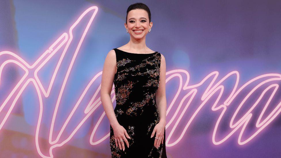 US actor Mickey Madison poses on the red carpet for the 'Anora' gala screening at the BFI London Film Festival, in London, Britain, 11 October 2024. The 68th edition of the annual film festival runs from 09 to 20 October 2024