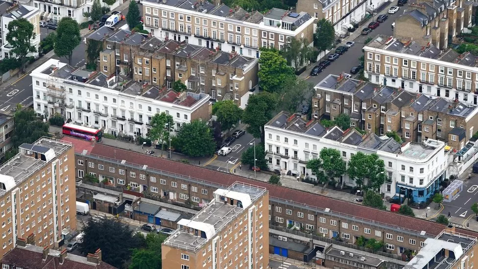 Picture of homes within London