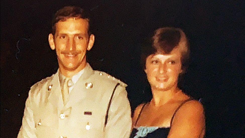 Joe and Carol House pictured in evening dress