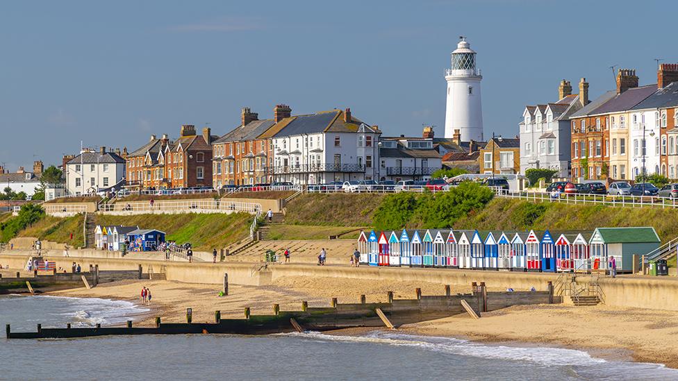 Southwold sea front