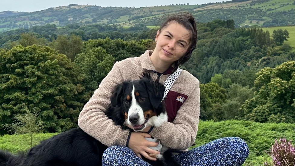 Stolen dog reunited with Norfolk owners after seven years - BBC News