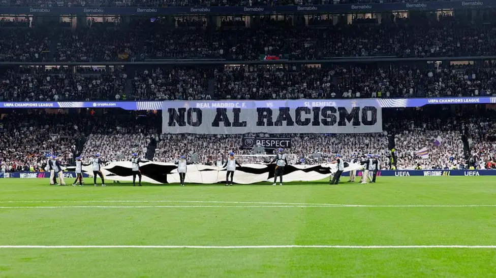 El Real Madrid gana «por todos los que luchan contra el racismo»