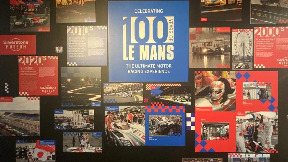 Le Mans exhibition at Silverstone Museum