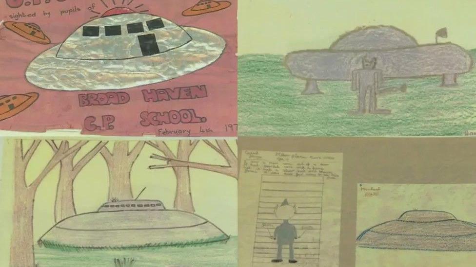 Broad Haven School drawings