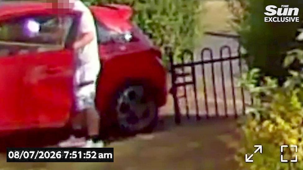 Suspect in Ann Widdecombe murder seen on CCTV getting into car with object