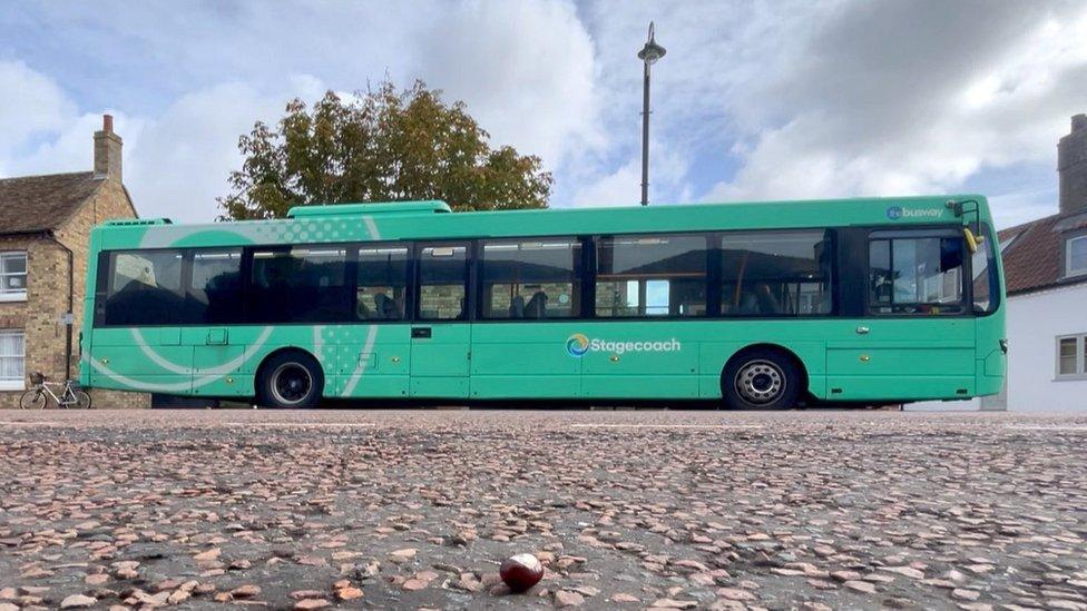 Stagecoach bus in Chatteris