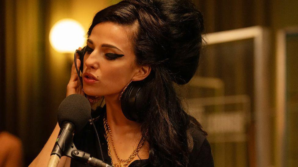 Marisa Abela as Amy Winehouse in Back To Black