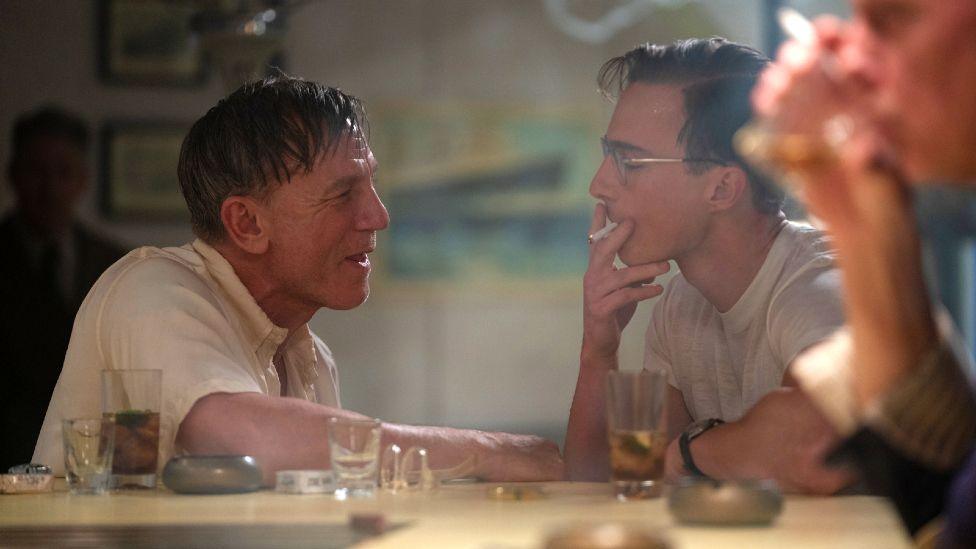 Daniel Craig and Drew Starkey in Queer