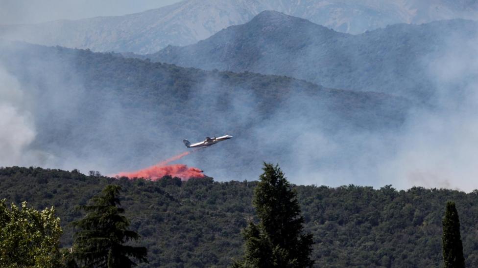 Wildfire in southern France forces evacuation of 10,000 people