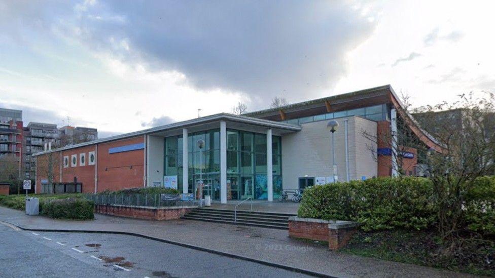 Riverside leisure centre on Wherry Road in Norwich