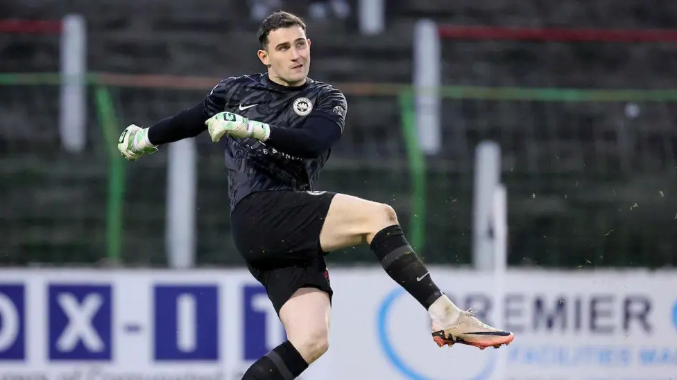 Larne goalkeeper Rohan Ferguson named Irish Premiership Player of the Month for March