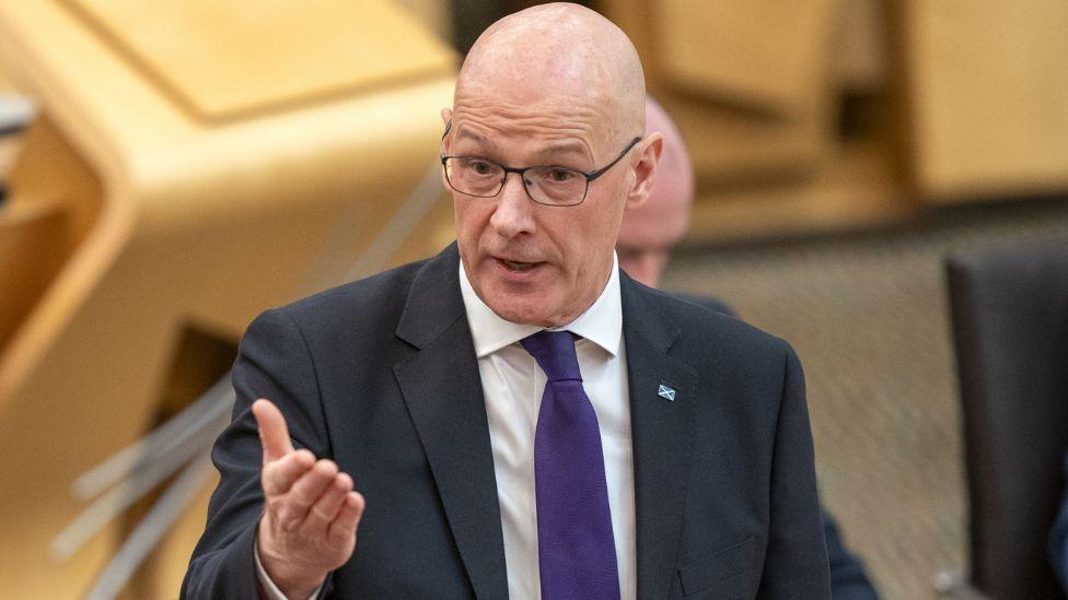 First Minister John Swinney 