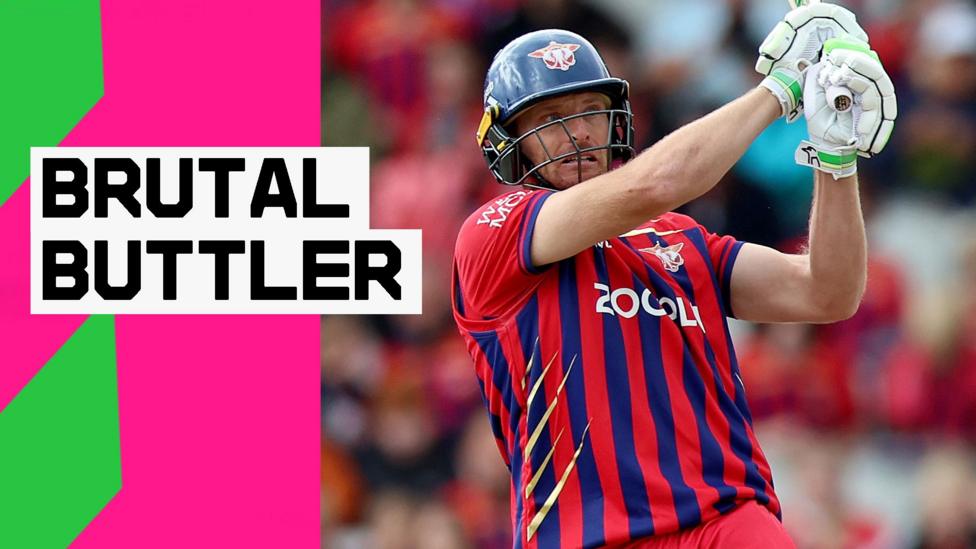Raining sixes - Buttler goes big against Birmingham Phoenix