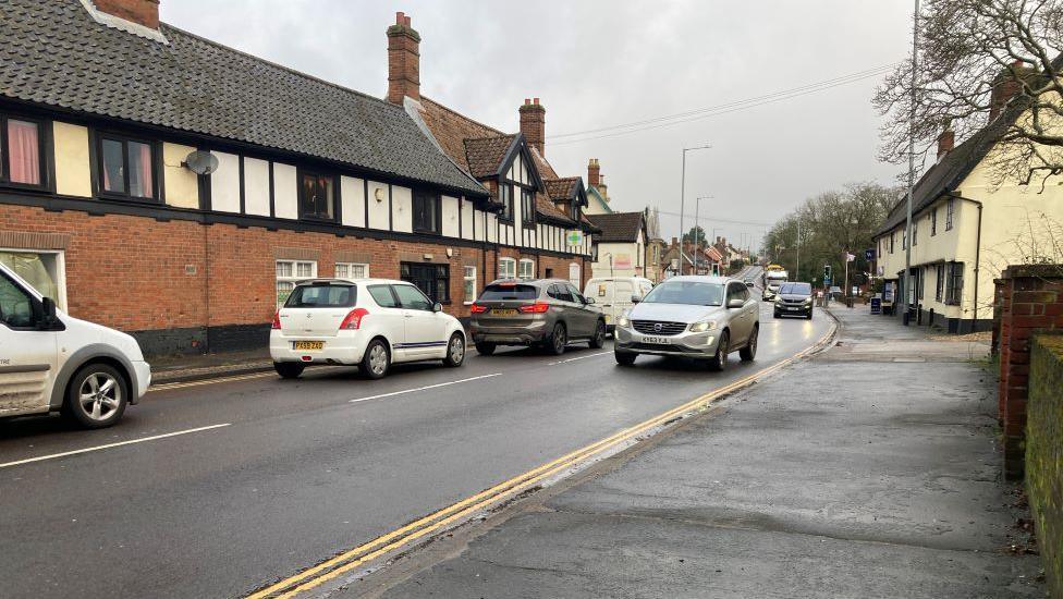 A140 at Long Stratton