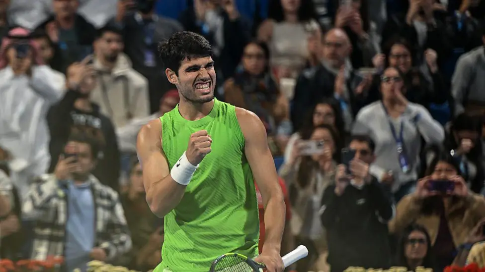 Alcaraz wins first match since Melbourne triumph