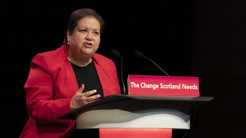 Scottish Labour deputy leader Jackie Baillie 