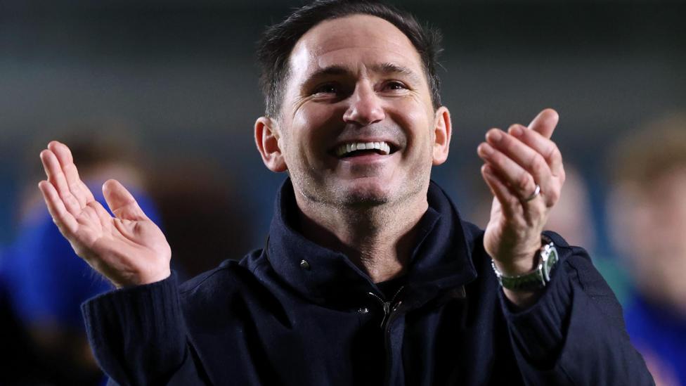 Frank Lampard pleased with Coventry Coty's 'character' and 'personality