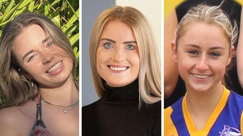 A composite image of Holly Bowles, Simone White and Bianca Jones