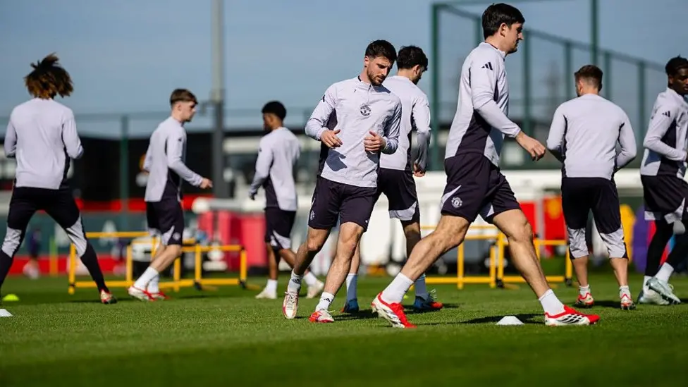 El Manchester United ha establecido un campamento de entrenamiento de cuatro días en Dublín.