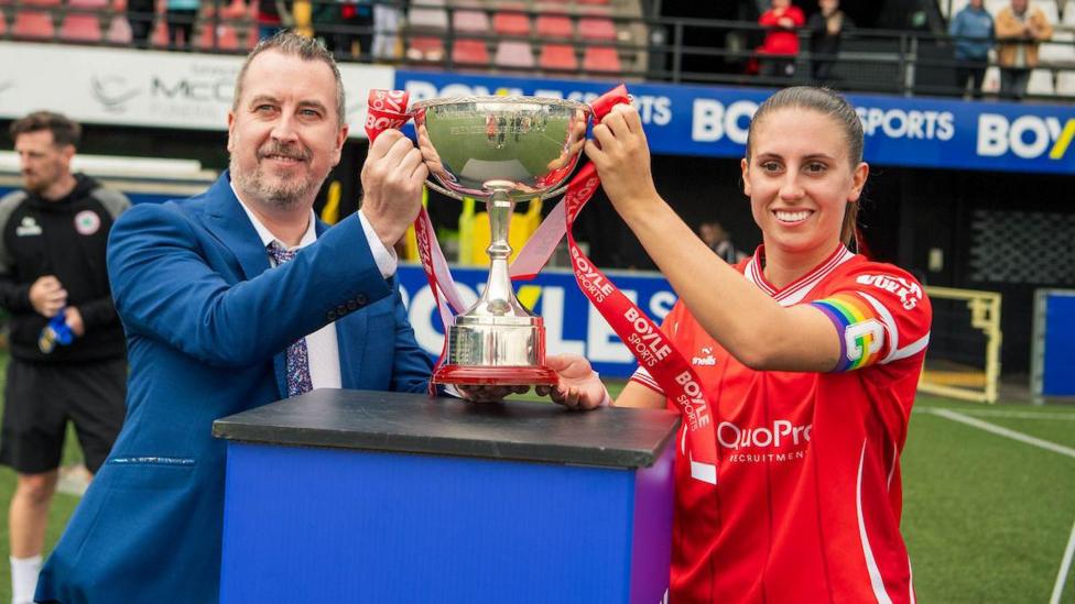 Cliftonville's Women Eye Historic Treble After League Cup Triumph