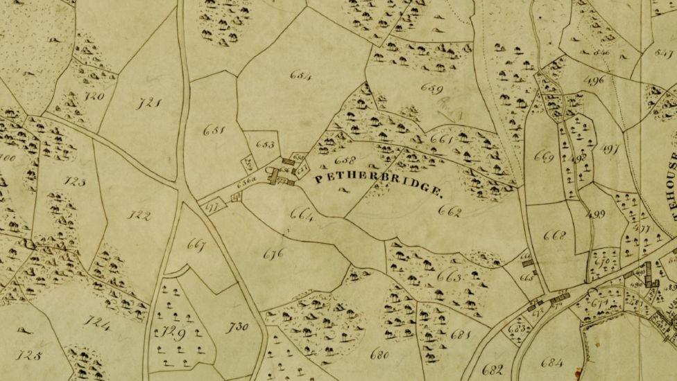 Lustleigh Tithe Map