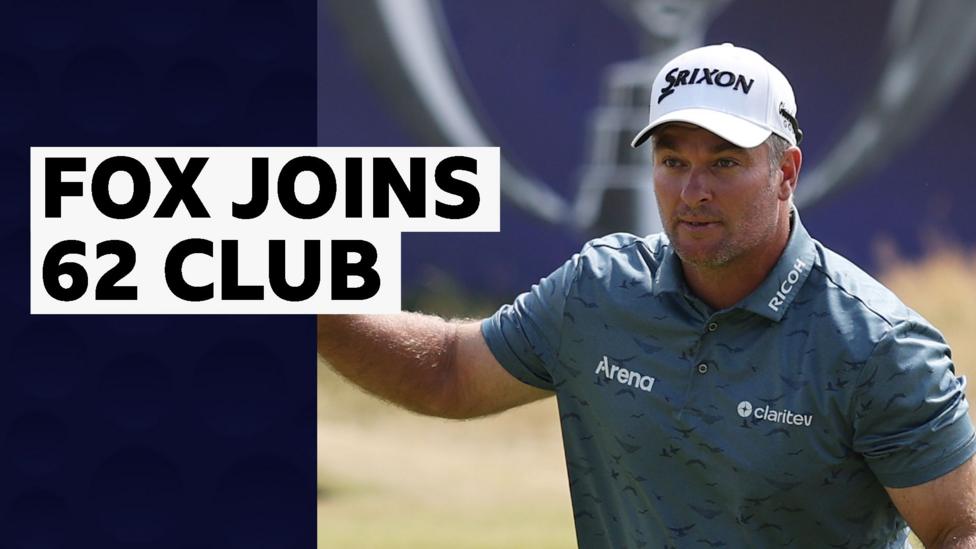 Record-equalling finish from Fox as 2026 Open features another round of 62