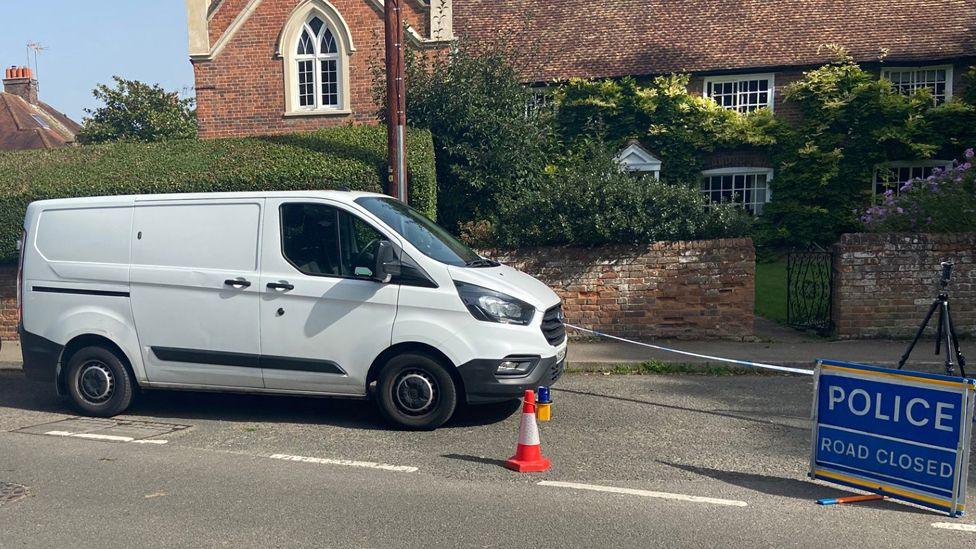 High Wycombe murder scene