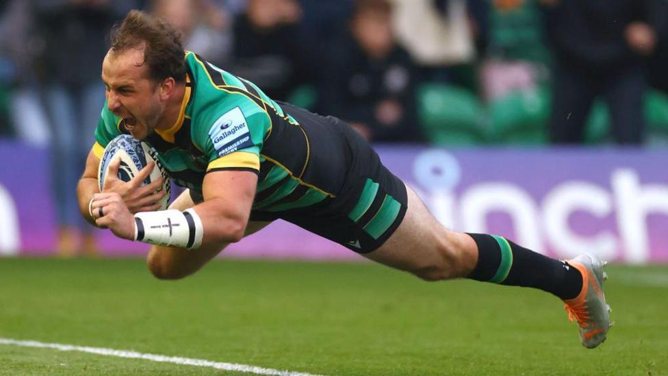 Northampton 22-20 Saracens: Saints win tight game to reach Premiership ...