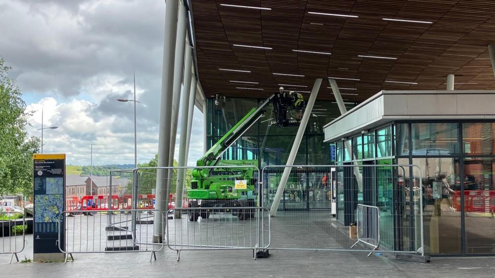 Hanley Bus Station Shut After Light Fitting Falls