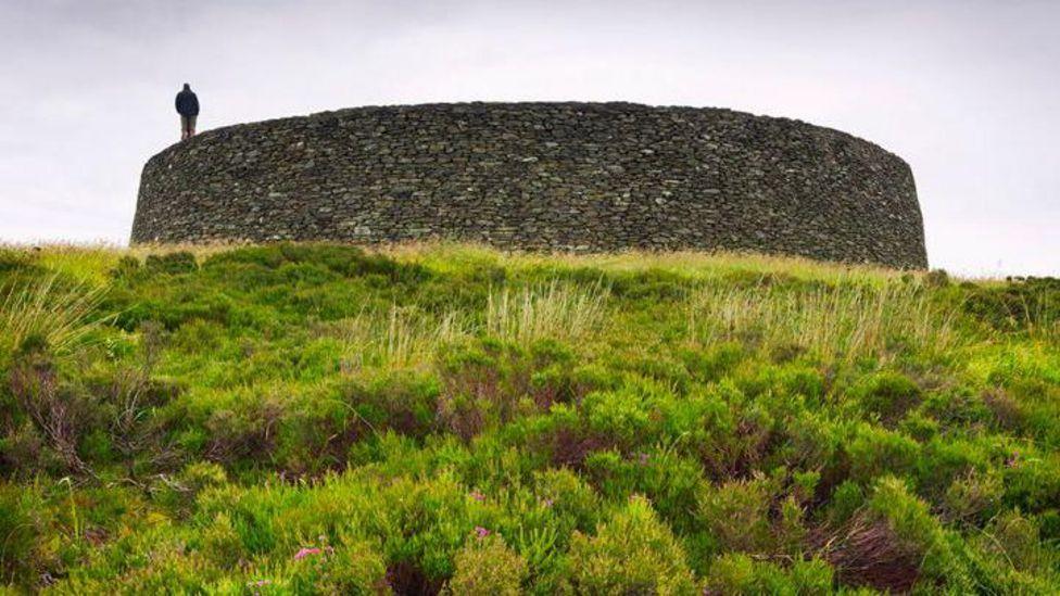 stone fort of Grianán of Aileach in donegal