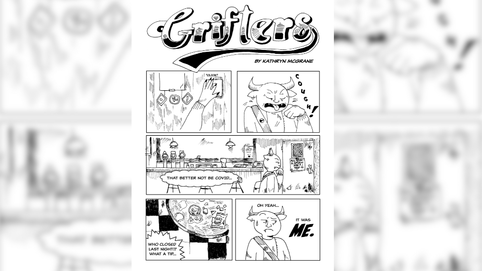 Kathryn McGrane's comic strip 'Grifters'