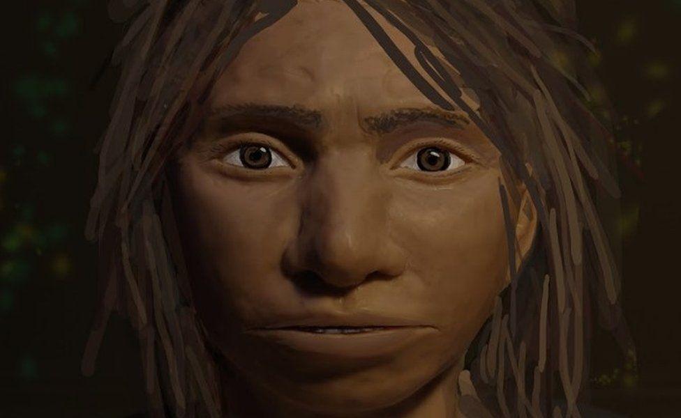 Recreation of a Denisovan face